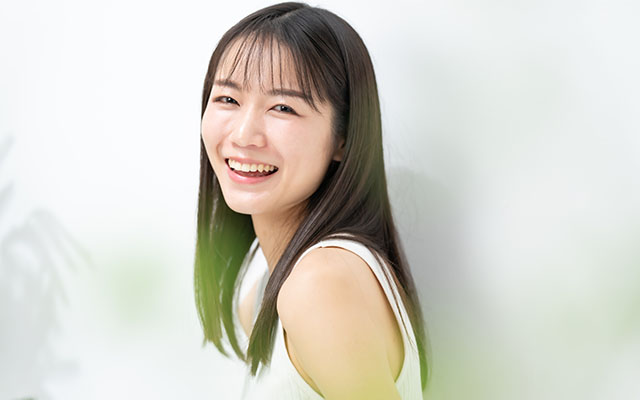 笑顔な女性